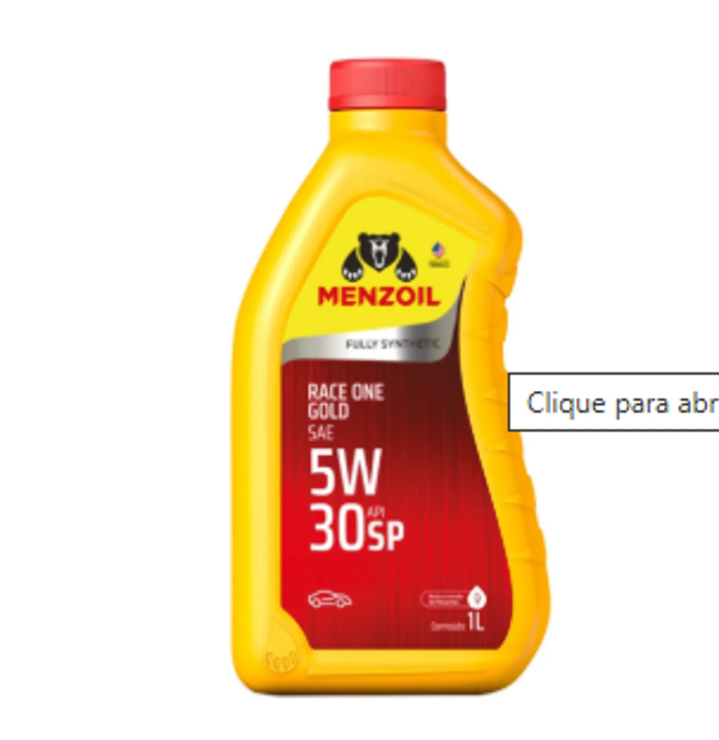 OLEO LUBRIFICANTE MOTOR SAE 05W30
